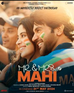 Read more about the article Love hits a sixer!- Trailer of Mr & Mrs Mahi Out Now.